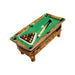 Billiards Box for Pool Lovers Porcelain Limoges sports games French Trinket Box