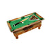 Billiards Box for Pool Lovers Porcelain Limoges sports games French Trinket Box