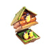 Bird House Trinket Box for Nature Lovers Porcelain Limoges birds garden French Trinket Box