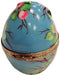Birds and Blooms Limoges Box for Nature Lovers Porcelain Limoges egg bird French Trinket Box