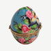 Birds and Blooms Limoges Box for Nature Lovers Porcelain Limoges egg bird French Trinket Box