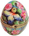 Birds and Blooms Limoges Box for Nature Lovers Porcelain Limoges egg bird French Trinket Box