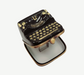 Black Typewriter Limoges Box for Collectors Porcelain Limoges professional Limoges Box French Trinket Box