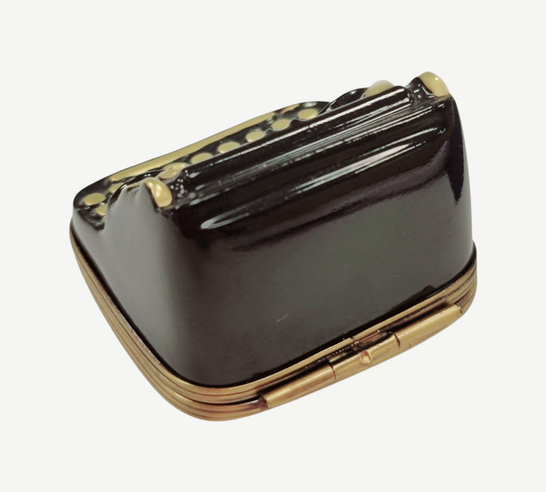 Black Typewriter Limoges Box for Collectors Porcelain Limoges professional Limoges Box French Trinket Box