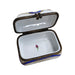 Blue Floral Limoges Box for Collectors Porcelain Limoges square French Trinket Box