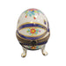 Blue Footed Egg-egg LIMOGES BOXES-CH11M408