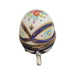 Blue Footed Egg Trinket Box for Collectors Porcelain Limoges egg French Trinket Box