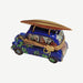Blue Kayak Adventure Limoges Box for Outdoor Enthusiasts Porcelain Limoges vehicle sports French Trinket Box