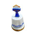 Blue Menorah Judiasm Hannukah-religion Limoges Box jewish-CH8C229