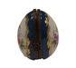 Blue Egg Floral Frame for Art Lovers Porcelain Limoges egg French Trinket Box