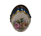 Blue Oval Flowers Vertical Picture Frame-egg home-CH4F123FIX