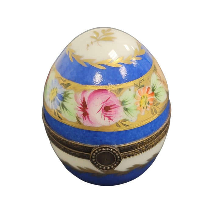 Blue Perfume Egg w Flowers-perfume egg-CH4F105