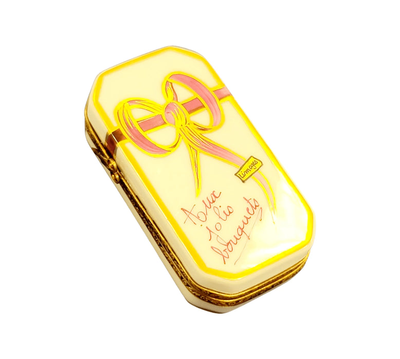 Bouquet of Flowers Limoges Box for Elegant Gifts Porcelain Limoges flowers love valentine wedding spring French Trinket Box