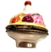 Bowl of Ice Cream Delight for Collectors Porcelain Limoges Dessert Beach French Trinket Box