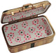 Brown Suitcase Limoges Box for Travel Enthusiasts Porcelain Limoges travel French Trinket Box