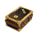 Brown Suitcase Limoges Box for Travel Enthusiasts Porcelain Limoges travel French Trinket Box