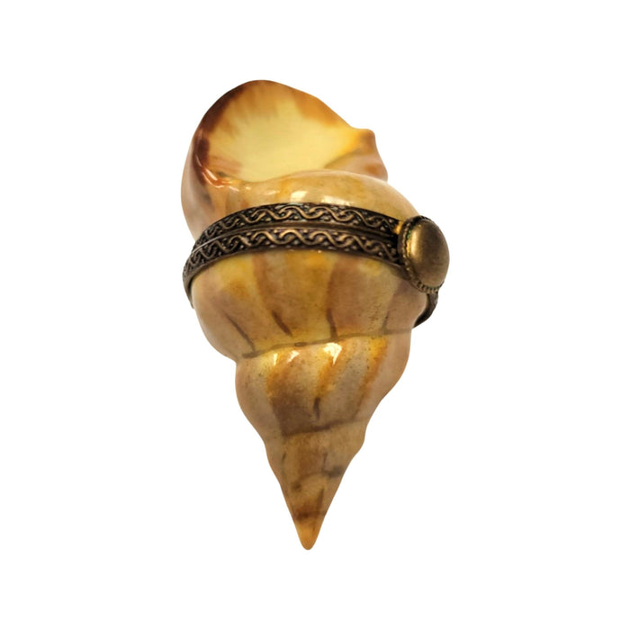 Bullot Shell Porcelain Elegance for Home Decor Porcelain Limoges fish ocean beach French Trinket Box