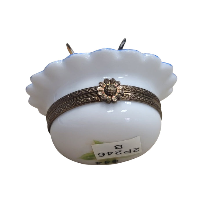 Butterfly Limoges Box for Nature Lovers Porcelain Limoges Butterfly French Trinket Box