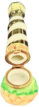 Cape Hatteras Lighthouse for Collectors Porcelain Limoges united states beach French Trinket Box