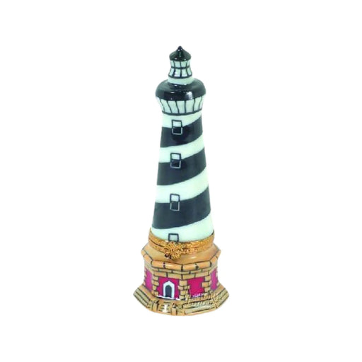 Cape Hatteras Lighthouse for Ocean Collectors Porcelain Limoges beach ocean travel French Trinket Box