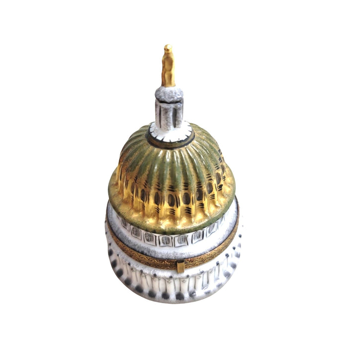 Capitol Dome Limoges Box for Collectors Porcelain Limoges Limoges Box united states French Trinket Box