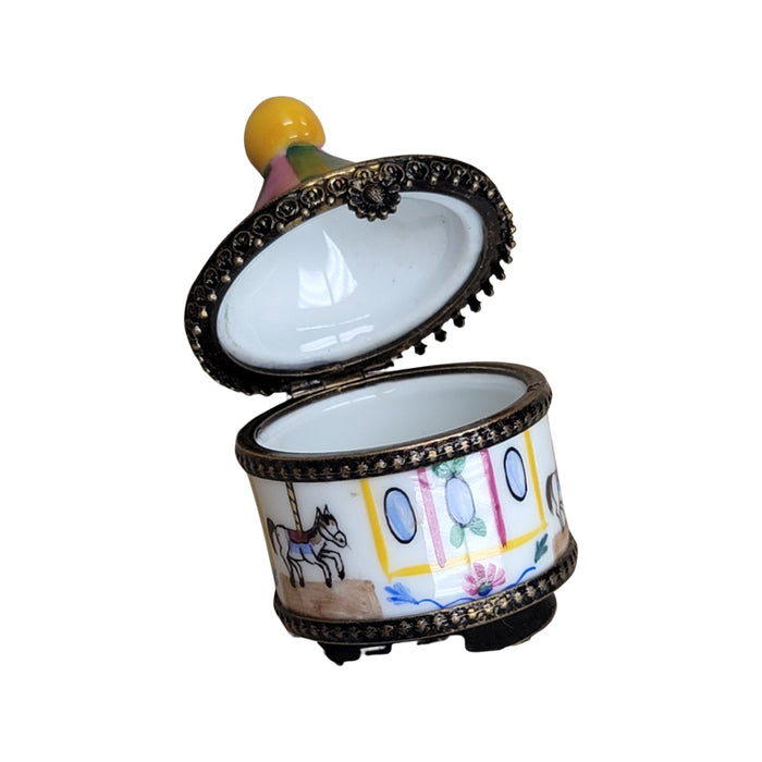 Carousel Limoges Box for Collectors Porcelain Limoges Carnival French Trinket Box