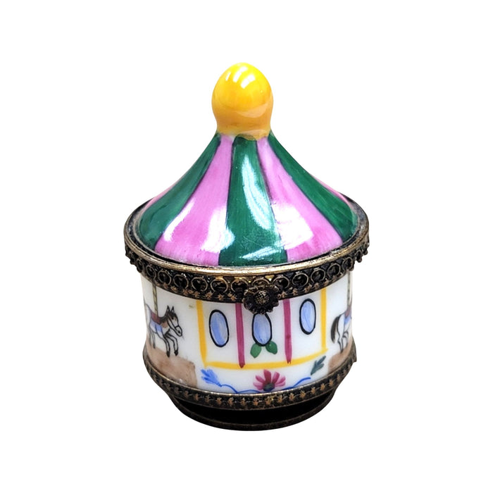 Carousel Limoges Box for Collectors Porcelain Limoges Carnival French Trinket Box