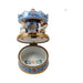 Blue Pink Carousel Limoges box, an heirloom-quality piece for collectors