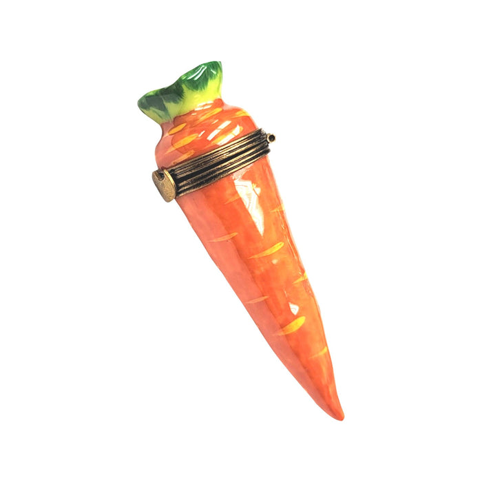 Carrot Surprise for Home Decor Porcelain Limoges vegetable French Trinket Box