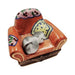 Limoges Boutique presents the Cat in Arm Chair, a genuine Limoges box painted by hand in France