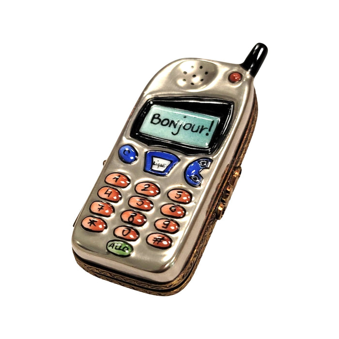 Cell Phone Limoges Box Elegance Porcelain Limoges home professional French Trinket Box