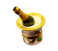 Champagne Bucket Elegance for Collectors Porcelain Limoges Wine French Trinket Box