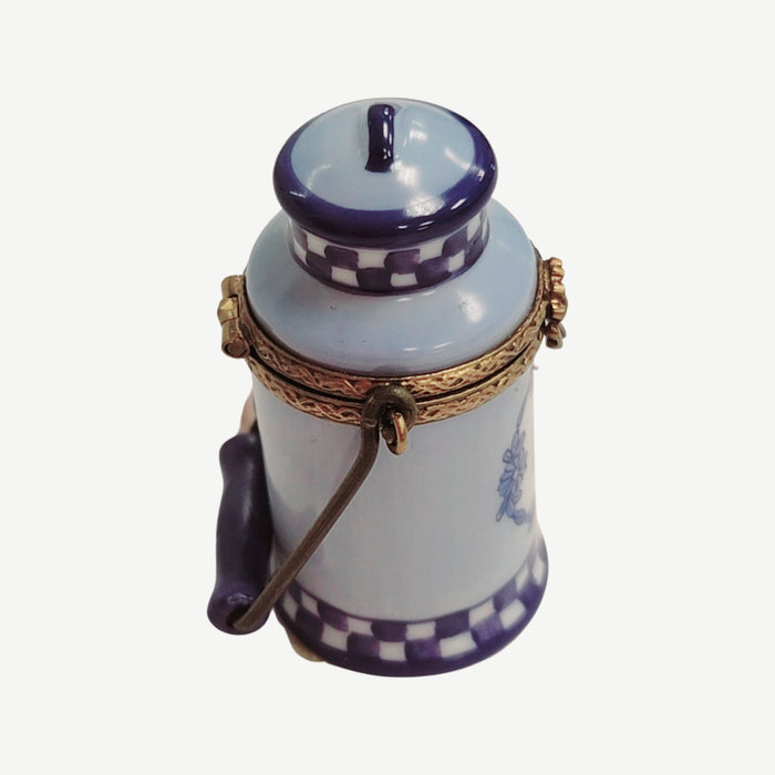 Charming Cat Limoges Box for Cat Lovers Porcelain Limoges Cat beverage French Trinket Box