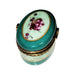 Charming Cherry Box for Elegant Gifts Porcelain Limoges round French Trinket Box