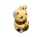 Charming Cat Figurine for Collectors Porcelain Limoges cat travel world French Trinket Box