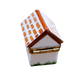 Charming Dog House Collectible Porcelain Limoges dog French Trinket Box