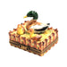 Charming Duck Family Limoges Box for Farmhouse Decor Porcelain Limoges bird limoges boxes farm bird French Trinket Box