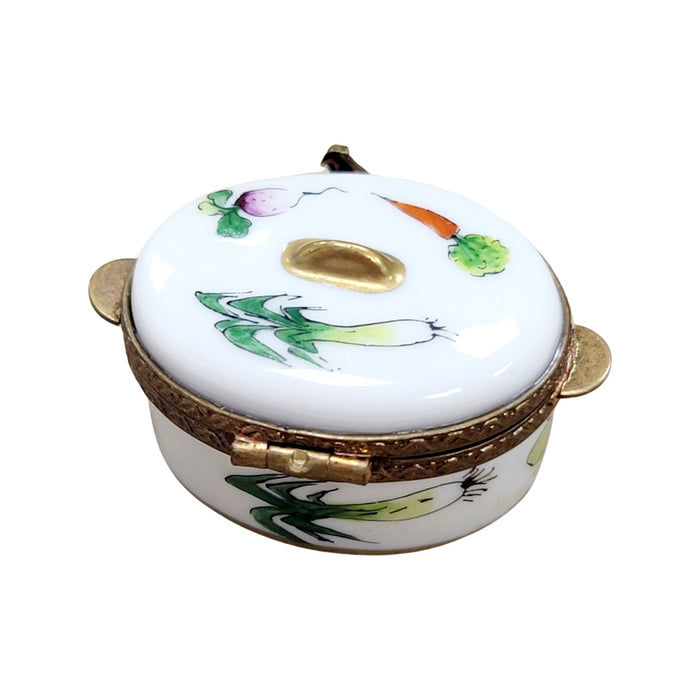 Charming Limoges Roaster Box for Culinary Collectors Porcelain Limoges food French Trinket Box