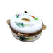 Charming Limoges Roaster Box for Culinary Collectors Porcelain Limoges food French Trinket Box