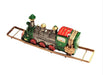 Charming Locomotive Box for Train Enthusiasts Porcelain Limoges travel BABY maternity figurine vehicle French Trinket Box