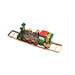 Limoges Boutique presents the Train Locomotive on Track, a genuine Limoges box painted by hand in France