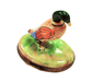 Charming Duck Figurine for Home Decor Porcelain Limoges bird limoges boxes French Trinket Box