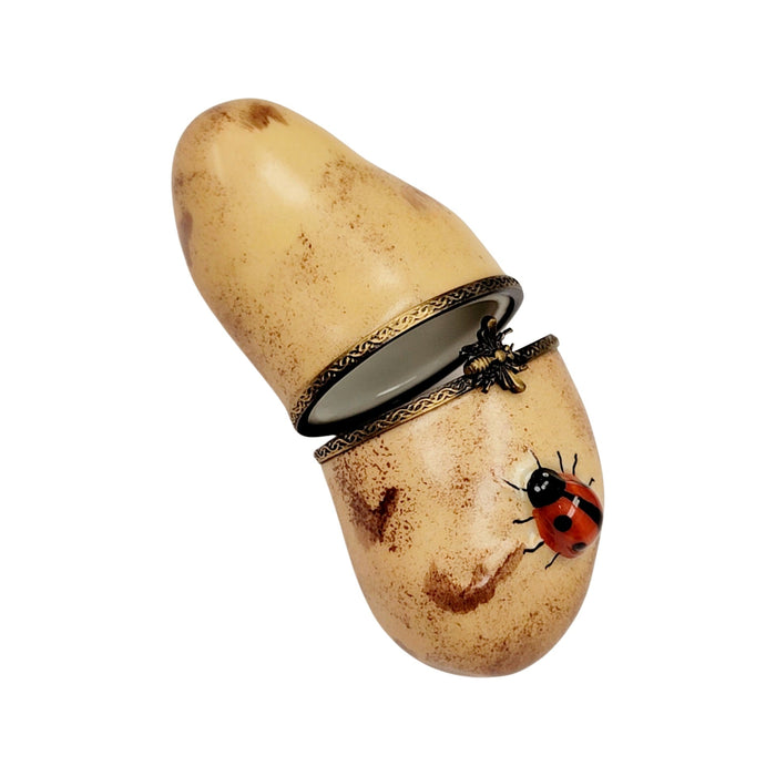 Charming Potato Limoges Box for Home Decor Porcelain Limoges vegetables French Trinket Box