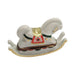 Fine art lovers will admire this Rocking Horse White Limoges box