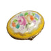 Charming Floral Limoges Box for Luxury Collectors Porcelain Limoges round French Trinket Box