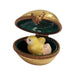 Chick Hatching in Golden Egg Limoges Box Porcelain Figurine-farm birds LIMOGES BOXES-CH2P342