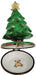 Christmas Tree Limoges Box for Holiday Collectors Porcelain Limoges Christmas Tree French Trinket Box