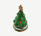 Christmas Tree Limoges Box for Holiday Collectors Porcelain Limoges Christmas Tree French Trinket Box