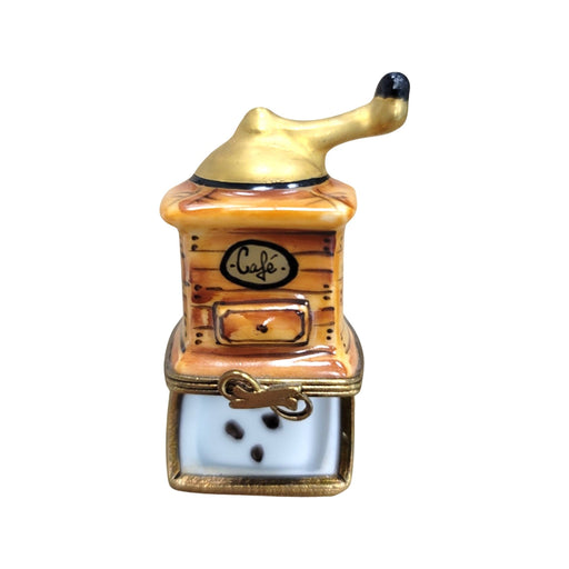 Coffee Mill Limoges Box for Coffee Lovers Porcelain Limoges beverage home French Trinket Box