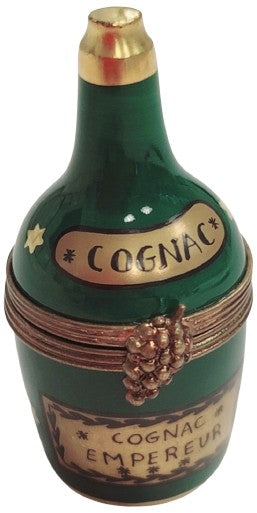 Cognac Elegance Limoges Box for Collectors Porcelain Limoges wine spirit men special Limoges Box French Trinket Box